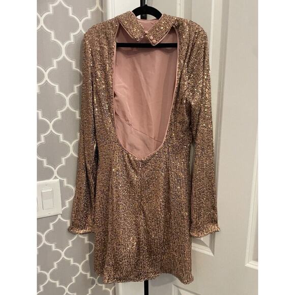 asos design Sequin dress 4 - Picture 2 of 4